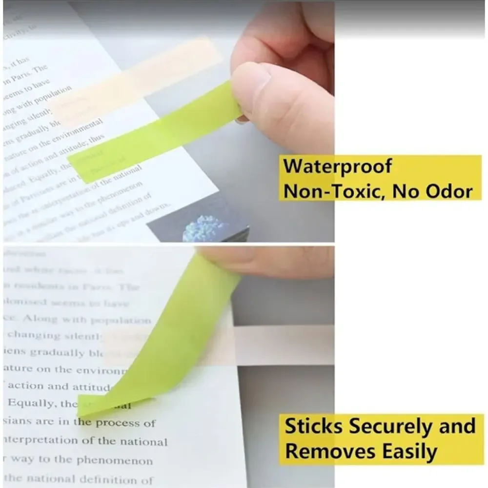 Amazon 1600 Piece Sticky Notes Post-It Strips for Reading Bookmark Annotating s2